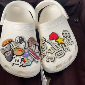 COPY - Pizza slime croc day crocs. Never worn